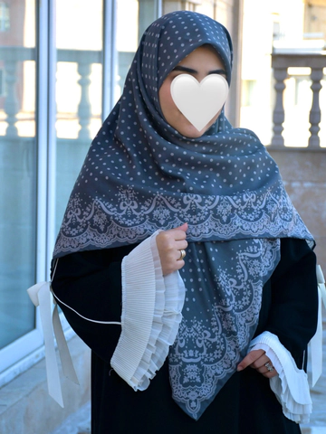 روسری دور دانتل طوسی