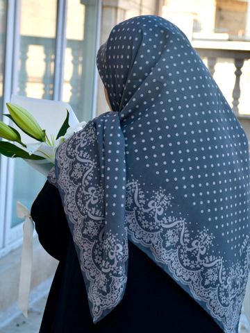 روسری دور دانتل طوسی