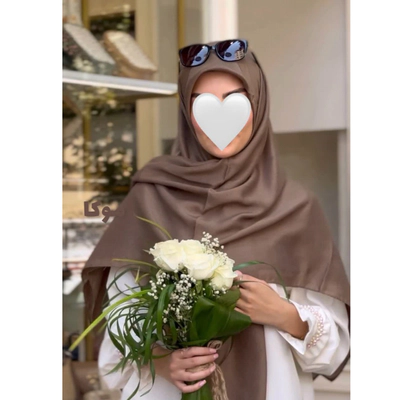 روسری نخی تابستونی کولردار