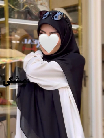 روسری نخی تابستونی کولردار