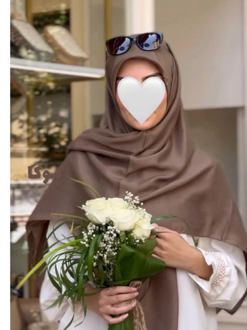 روسری نخی تابستونی کولردار