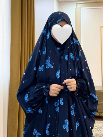 چادر میزبان مجلسی پروانه سورمه ای