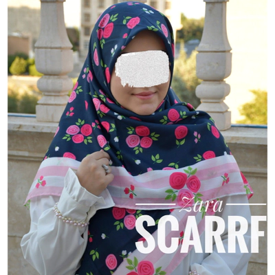 روسری طرح بهار