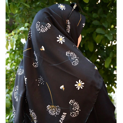 روسری قاصدک مشکی