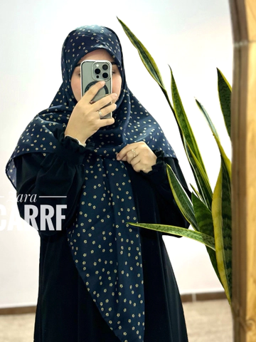 روسری سورمه ای بلوم
