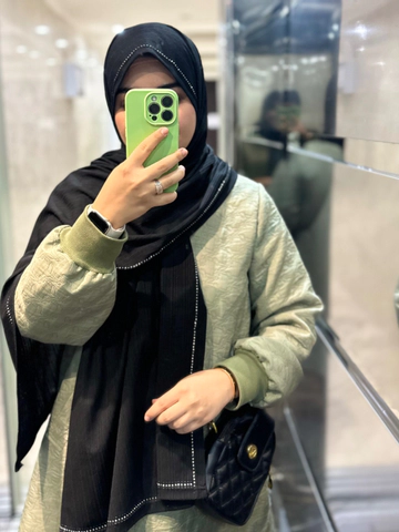 شال کشی کریشه مشکی