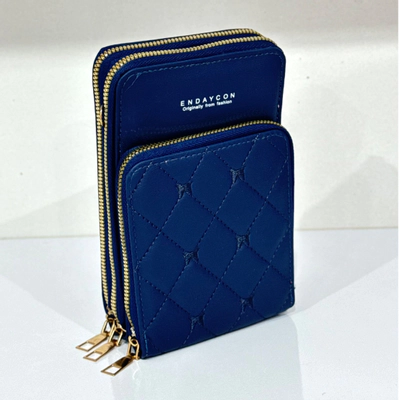 کیف گلدوزی پروانه سورمه ای