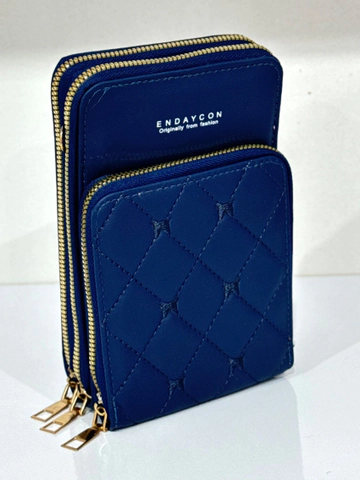 کیف گلدوزی پروانه سورمه ای