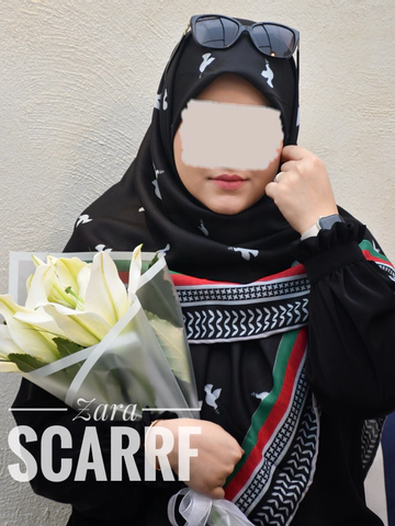 روسری صلح مشکی