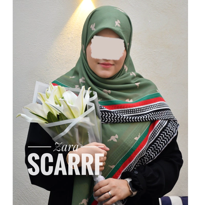 روسری صلح سبز