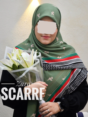 روسری صلح سبز