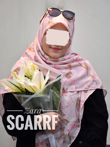 روسری رز صورتی
