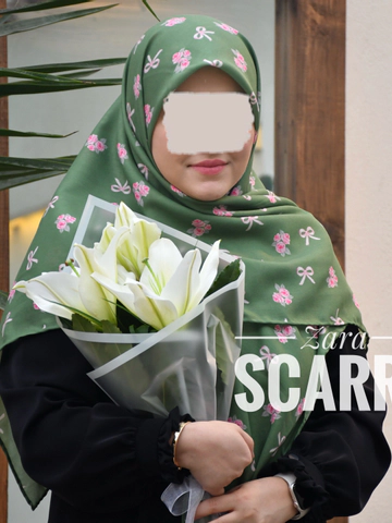 روسری کیمیا سبز