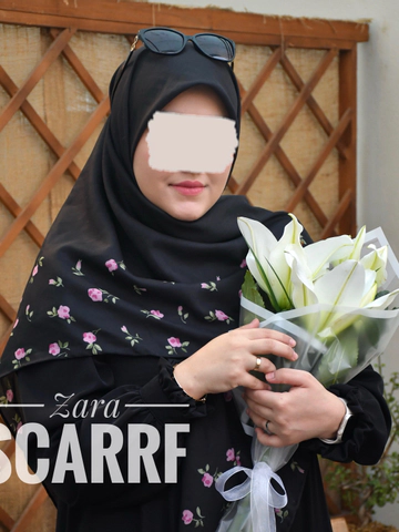 روسری مرجان مشکی