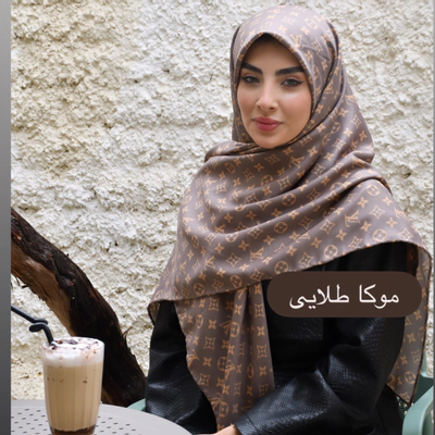 روسری پاییزه ال وی دوردست دوز