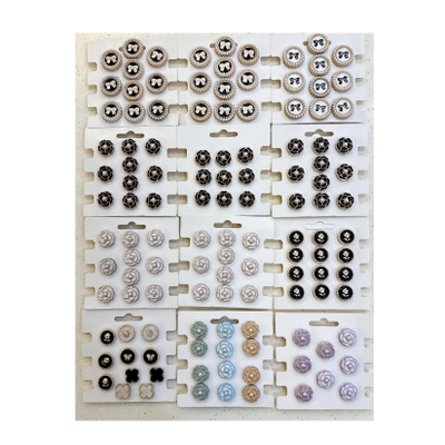 مگنت های دوطرفه گل رز رنگبندی کامل