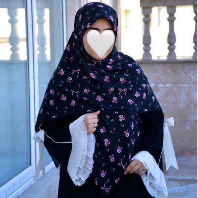 روسری رزا مشکی