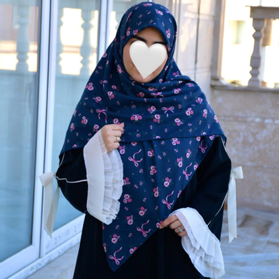 روسری رزا سورمه ای