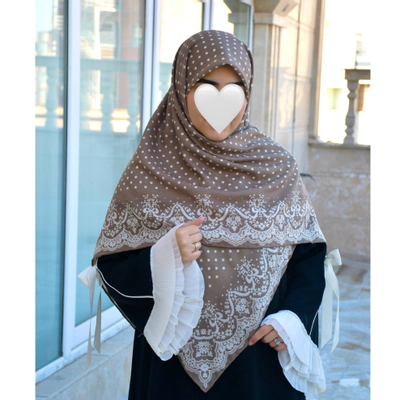 روسری دوردانتلی موکا تیره