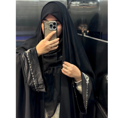 روسری کریشه دور دانتل