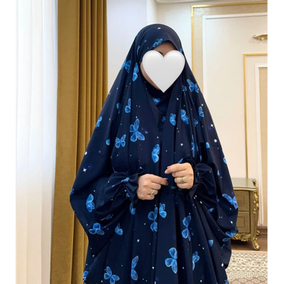 چادر میزبان مجلسی پروانه سورمه ای