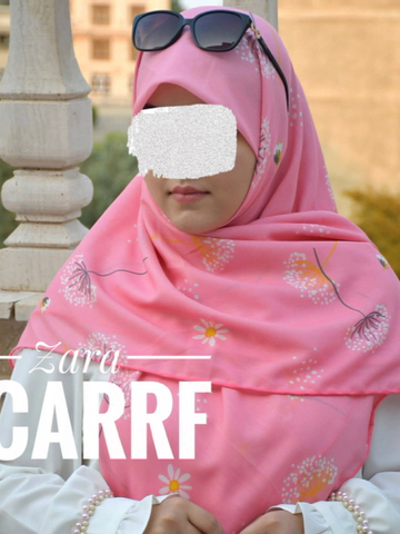 روسری قاصدک صورتی