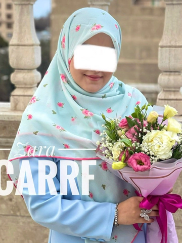 روسری آبی ملیح