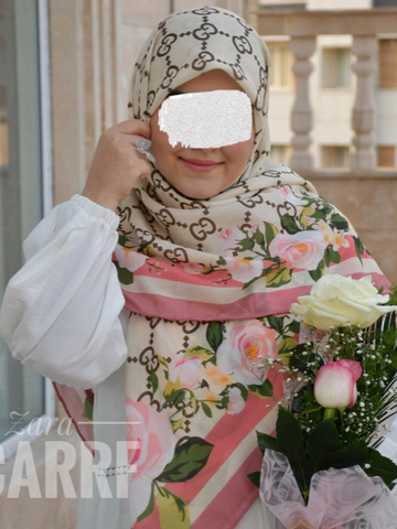روسری گوچی صورتی