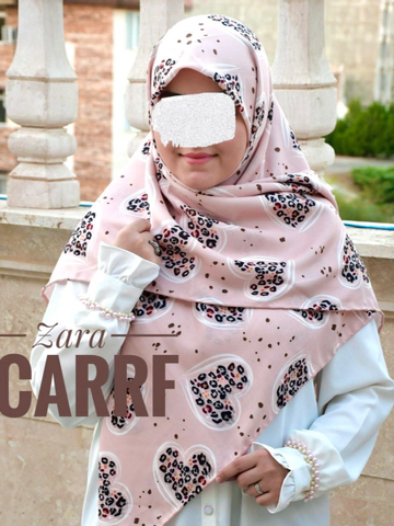 روسری قلبی فانتری