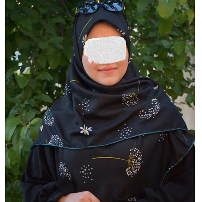 روسری قاصدک مشکی
