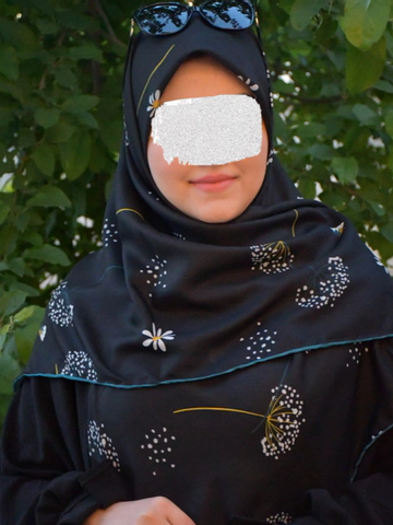 روسری قاصدک مشکی