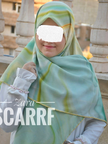 روسری مرمری