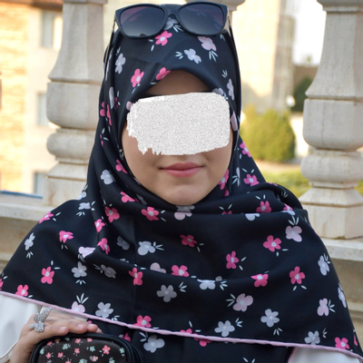 روسری مشکی ترند قواره 100