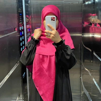 روسری ابریشم ترک سرخابی