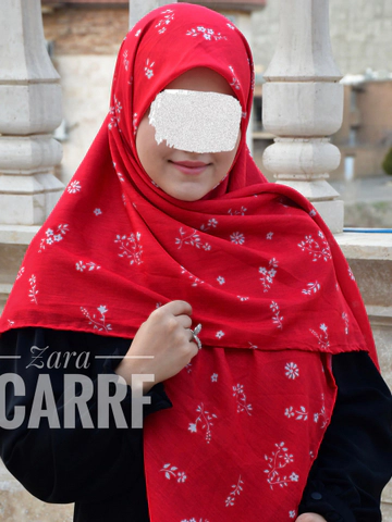 روسری قرمز گلریز