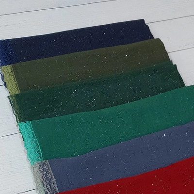 روسری زیتونی اکلیلی