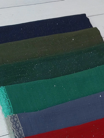 روسری زیتونی اکلیلی